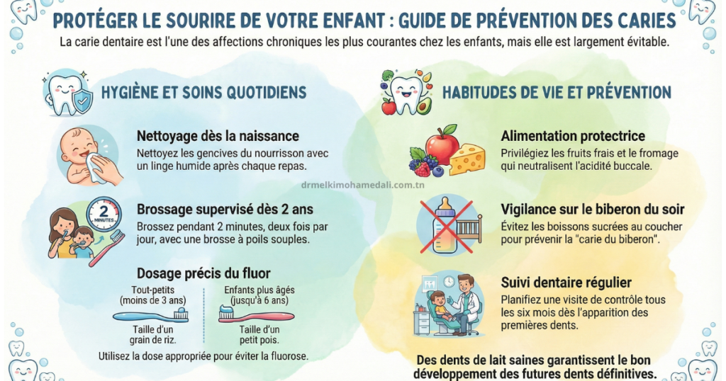 Prévenir la carie dentaire chez l’enfant